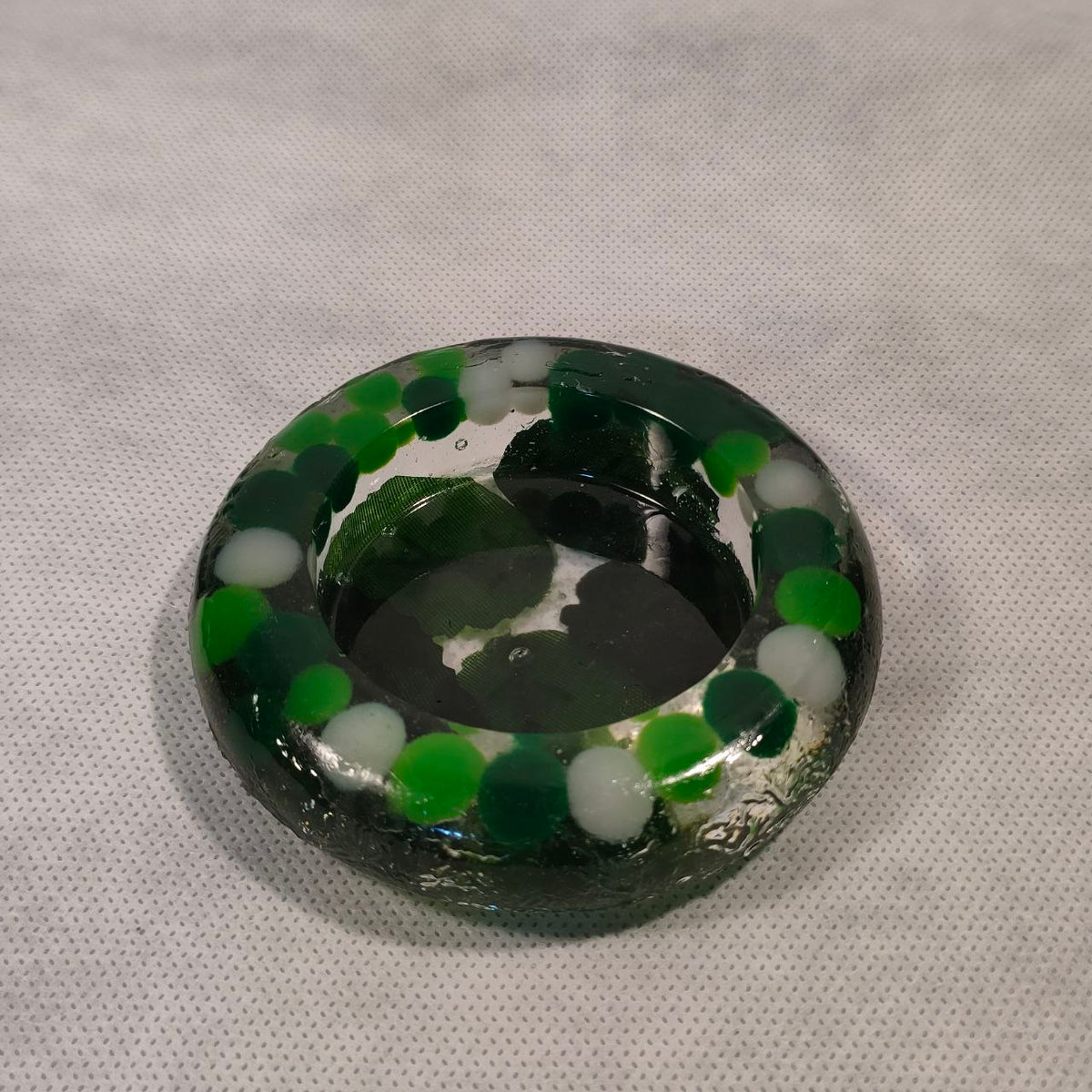 Portacandela - Pietre - Verde