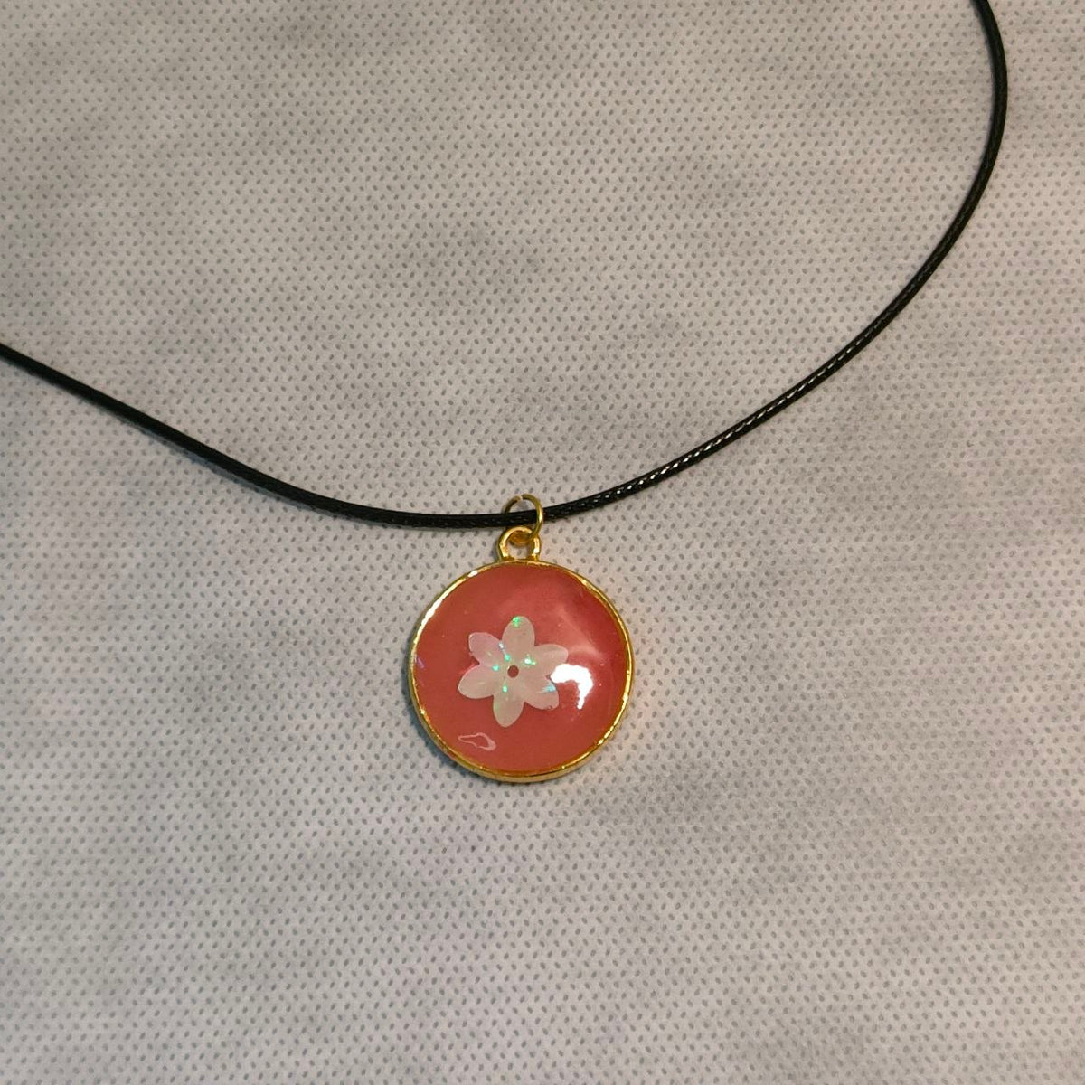 Pendaglio - Arancione - Fiore