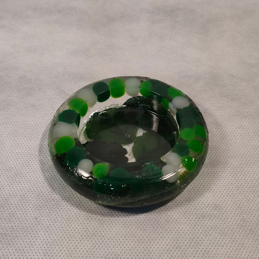 Portacandela - Pietre - Verde