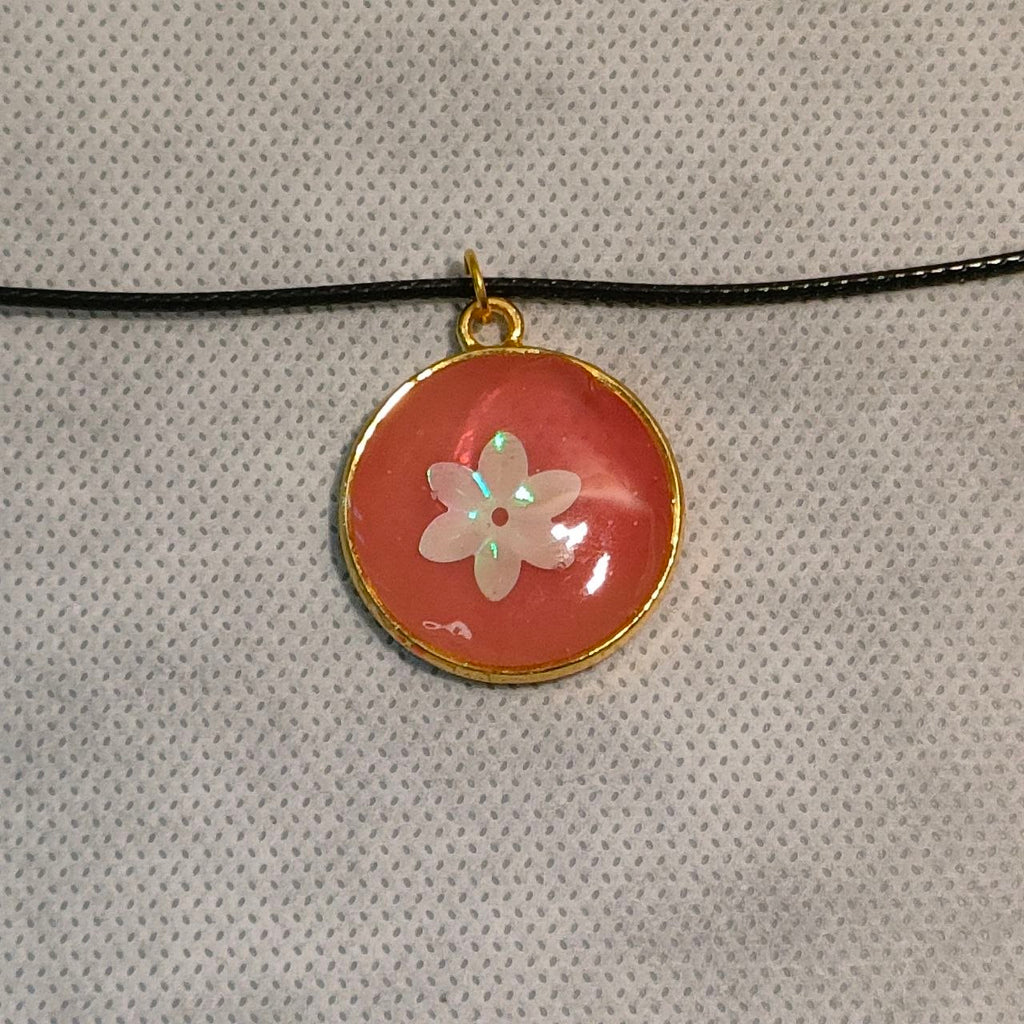 Pendaglio - Arancione - Fiore
