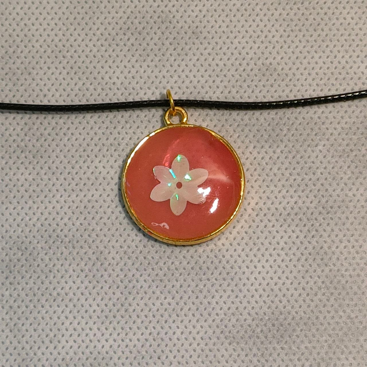 Pendaglio - Arancione - Fiore