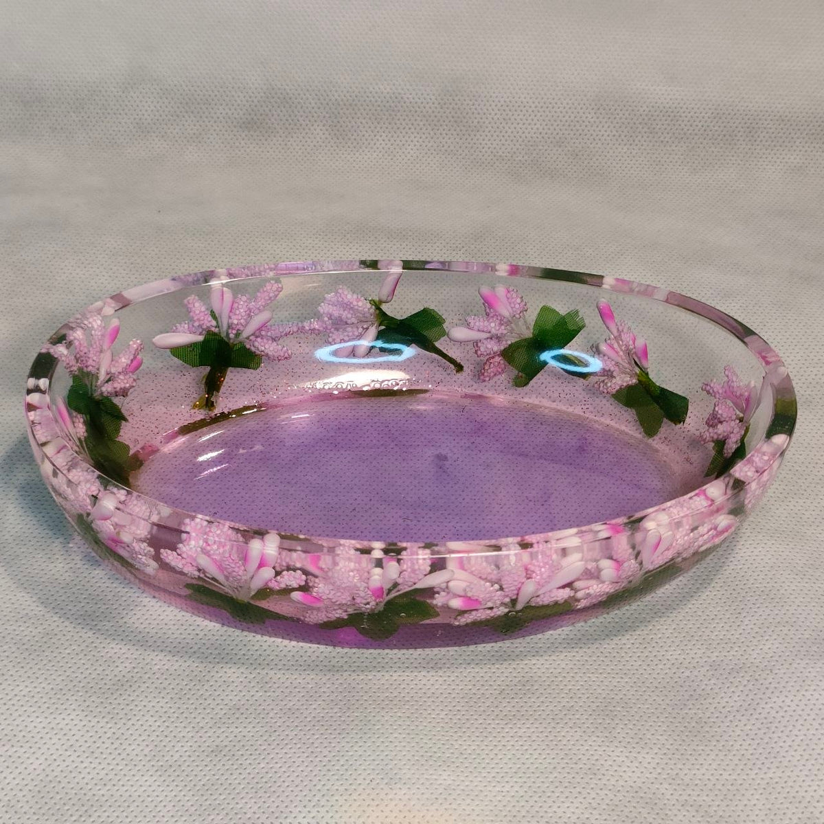 Portaoggetti - Floreale - Rosa